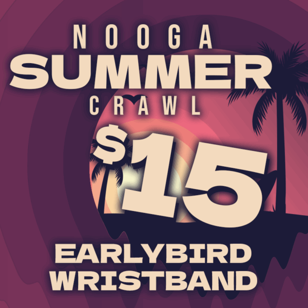 Ticket: Nooga Summer Crawl | Designated Driver Wristband